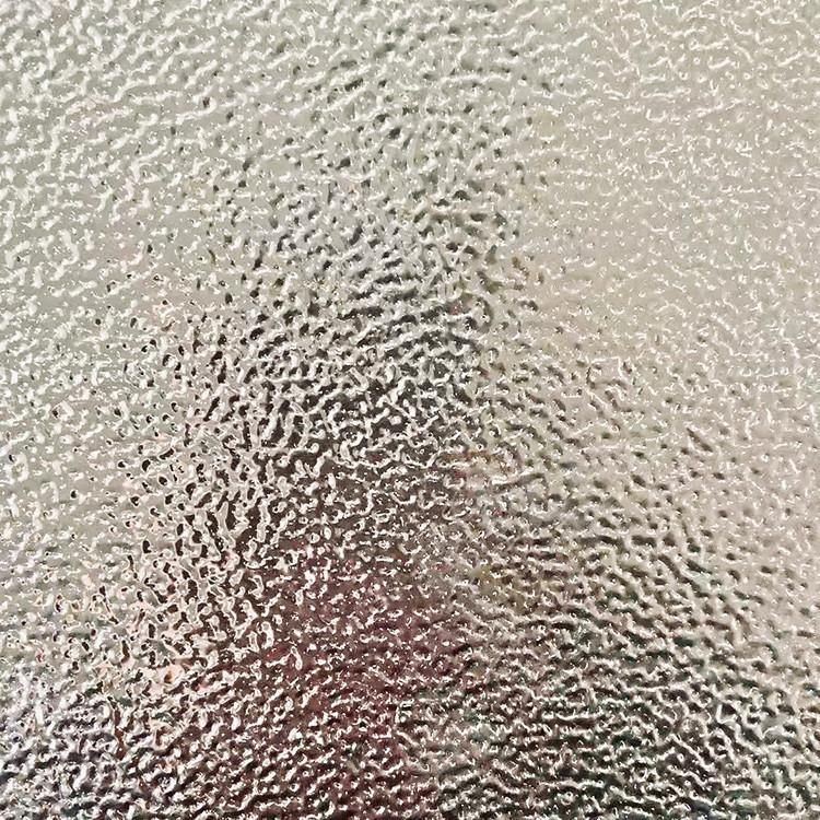 Embossed aluminum sheet pattern